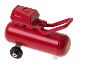Petit compresseur Rouge sur roues 1/10 (CP-1) – WAG Radio Control
