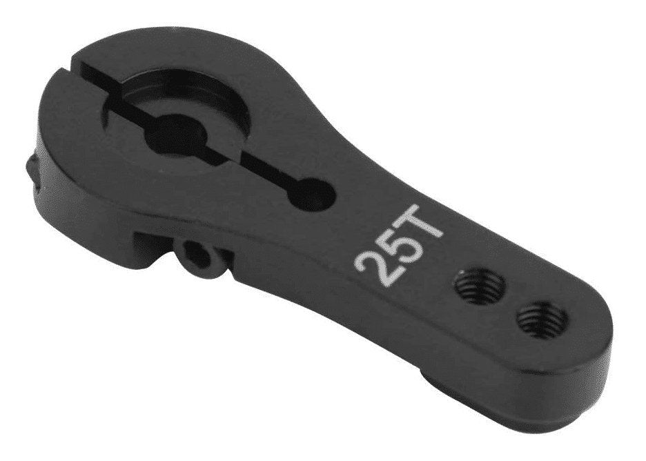 Aluminium Black Servo Horn ( SH2 ) WAG Radio Control